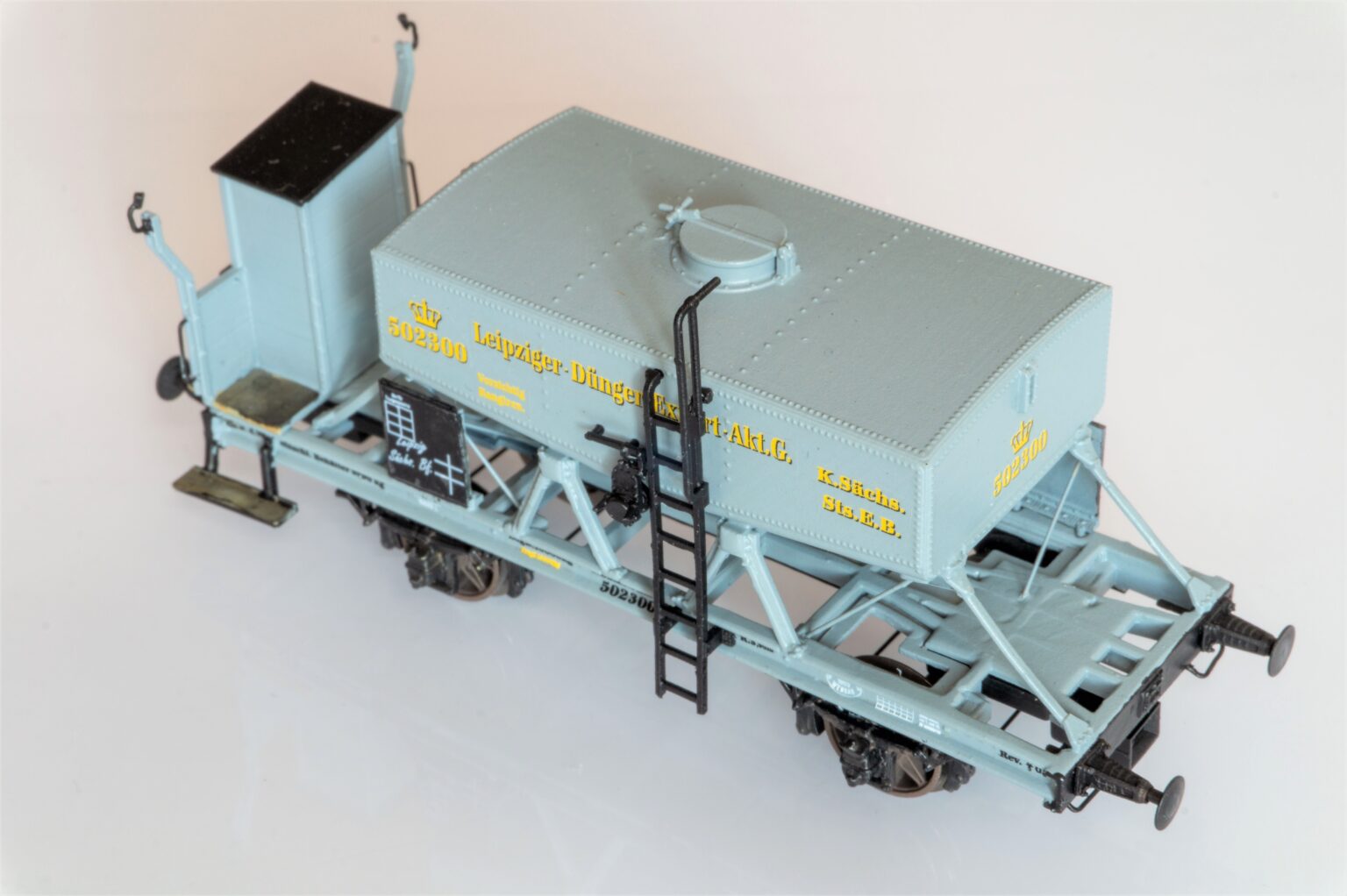 sächsischer Fäkalienwagen (Peter´s Modelbouatelier)